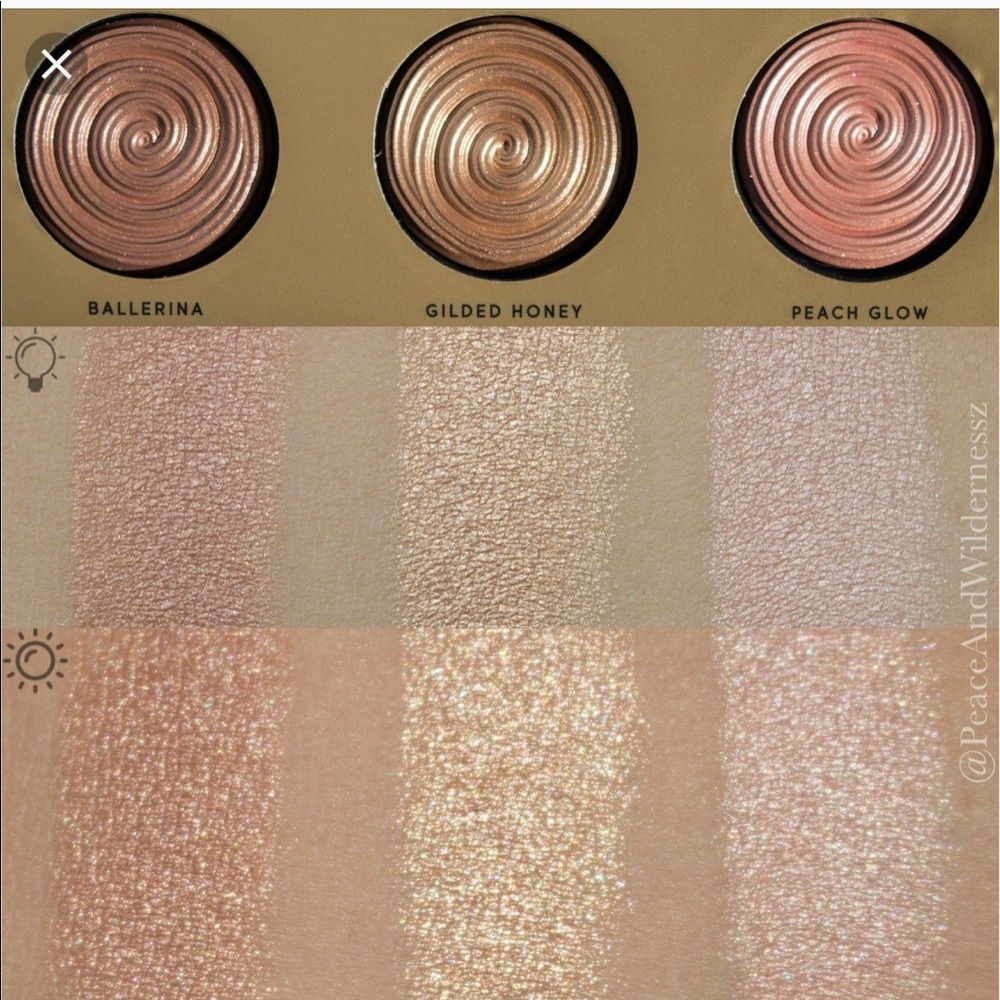 Laura Geller gelato swirl illuminator peach glow - Picture 5 of 5